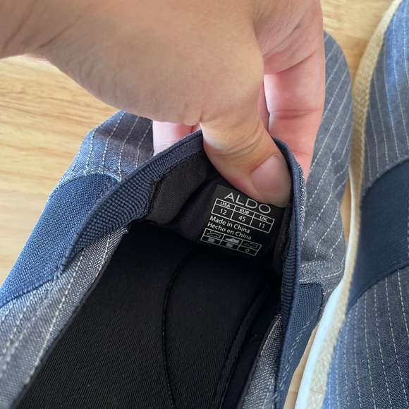 Aldo HUTCH Espadrilles Blue Size 12 - Picture 9 of 10